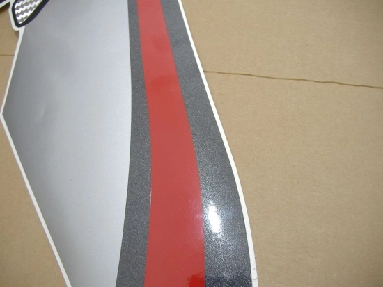 Suzuki GSX-R 750 2009 - White/Silver - Sticker-Decals