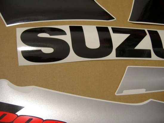 Suzuki GSX-R 1000 2003 - Orange/Schwarz - Aufkleber-Dekor