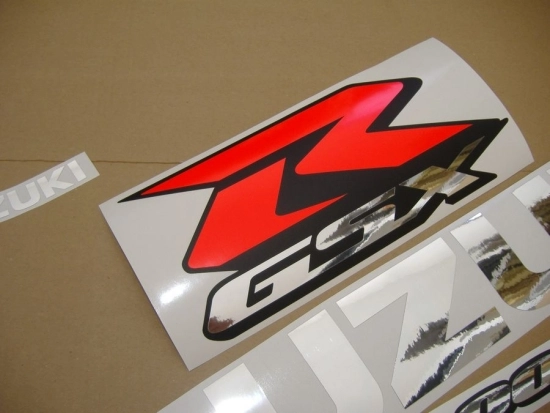 Suzuki GSX-R 1000 2004 - Schwarz (LE) - Aufkleber-Dekor