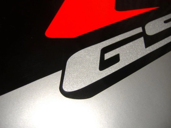 Suzuki GSX-R 1000 2004 - Grau/Schwarz - Aufkleber-Dekor