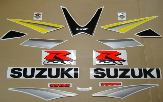 Suzuki GSX-R 1000 2005 - Yellow/Black - Sticker-Decals