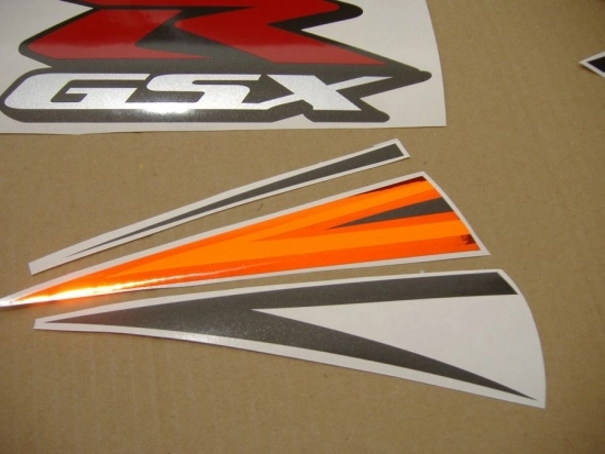 Suzuki GSX-R 1000 2007 - Orange/Black - Sticker-Decals