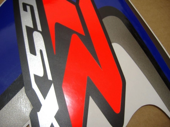Suzuki GSX-R 1000 2008 - White/Blue - Sticker-Decals