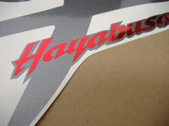 Suzuki Hayabusa 2003 - Black - Sticker-Decals