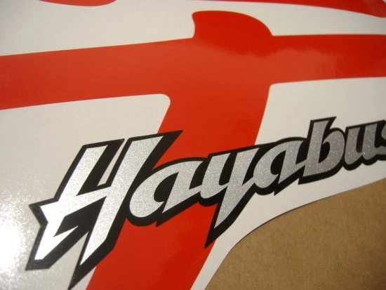 Suzuki Hayabusa 2007 - Red - Sticker-Decals