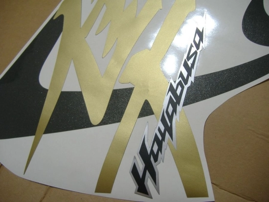 Suzuki Hayabusa 2008 - Schwarz - Aufkleber-Dekor