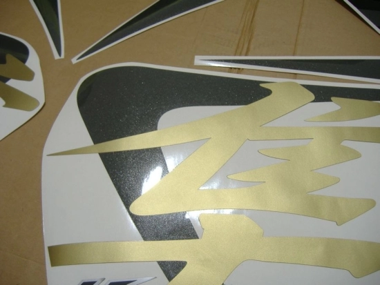 Suzuki Hayabusa 2008 - Schwarz - Aufkleber-Dekor