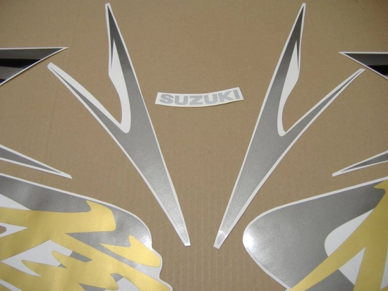 Suzuki Hayabusa 2008 with Darkblue Vinyl-Sticker