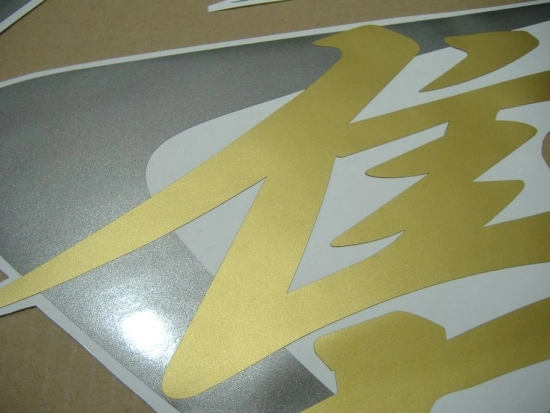 Suzuki Hayabusa 2008 - Darkblue - Sticker-Decals