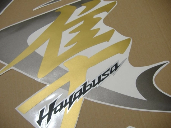 Suzuki Hayabusa 2008 - Darkblue - Sticker-Decals
