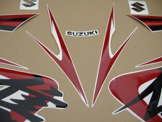 Suzuki Hayabusa 2008 - Orange/Red - Sticker-Decals