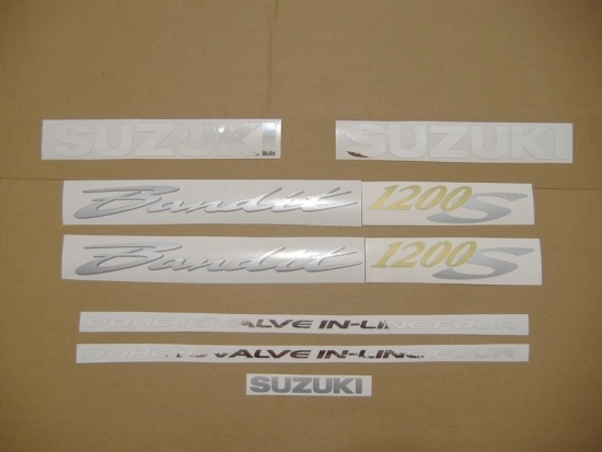 Suzuki Bandit 1200S 2002 - Darkblue - Sticker-Decals