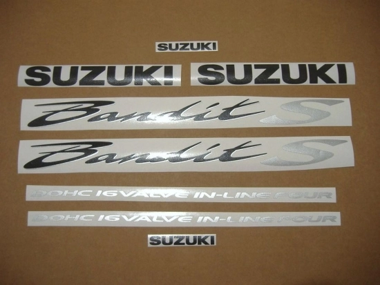 Restoration Sticker for Suzuki Bandit 600S 2001 in Red