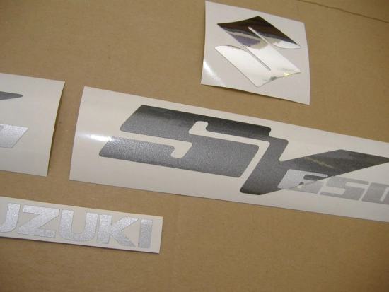 Suzuki SV 650 2008 - Black - Sticker-Decals