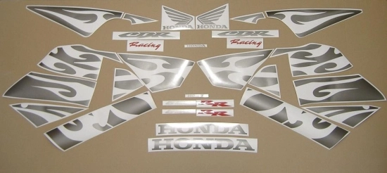 Honda CBR 600RR 2005 - Tribal Schwarz - Aufkleber-Dekor
