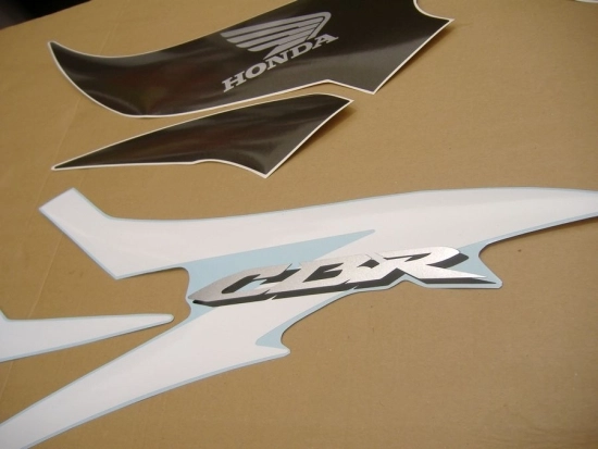 Honda CBR 600RR 2007 - Grey/White/Black - Sticker-Decals