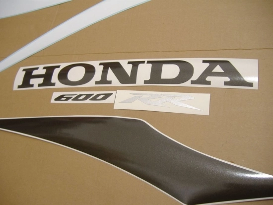 Honda CBR 600RR 2007 - Grey/White/Black - Sticker-Decals