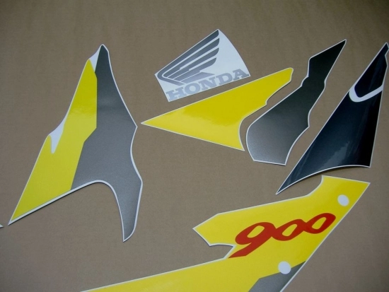 Honda CBR 919RR 1996 - Black/Grey/Yellow - Sticker-Decals