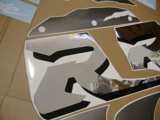Restoration Sticker for Honda CBR 919RR 1998 in Black/Grey