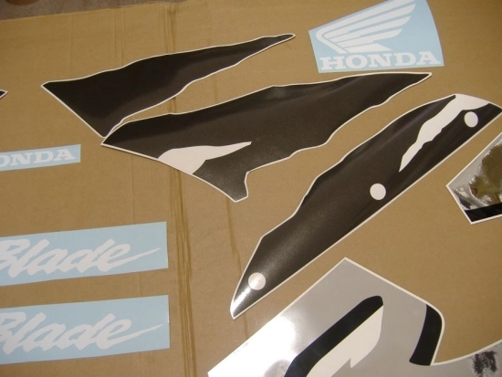 Honda CBR 919RR 1998 - Orange/Grey - Sticker-Decals