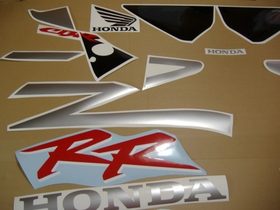 Honda CBR 954RR 2002 - Silber - Aufkleber-Dekor