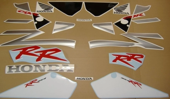 Honda CBR 954RR 2002 - Silber - Aufkleber-Dekor