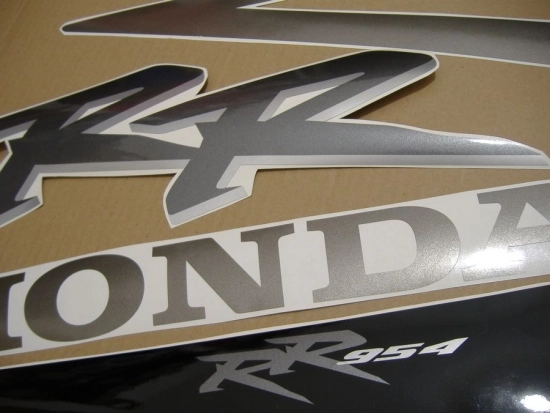 Honda CBR 954RR 2002 - Titangrey - Sticker-Decals