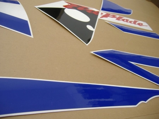 Honda CBR 954RR 2003 - Blue - Sticker-Decals