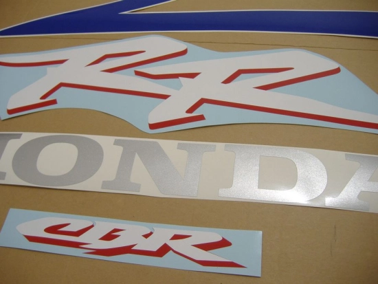 Honda CBR 954RR 2003 - Blue - Sticker-Decals