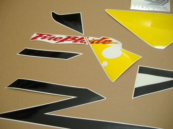 Honda CBR 954RR 2003 - Yellow/Black - Sticker-Decals