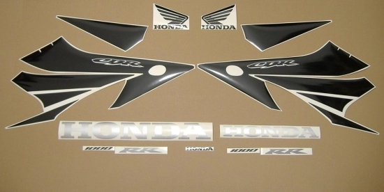 Honda CBR 1000RR 2004 - Silber - Aufkleber-Dekor