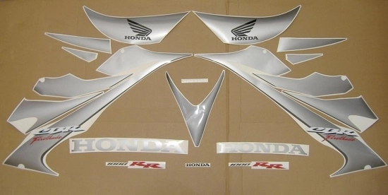 Honda CBR 1000RR 2006 - Silber - Aufkleber-Dekor Honda CBR 1000RR 2006 - Silber - Aufkleber-Dekor
