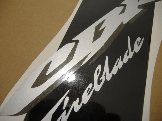 Honda CBR 1000RR 2007 - Rot/Schwarz EU - Aufkleber-Dekor