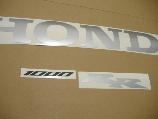 Honda CBR 1000RR 2007 - Rot/Schwarz EU - Aufkleber-Dekor