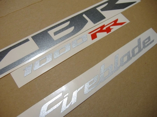 Honda CBR 1000RR 2008 - Schwarz - Aufkleber-Dekor