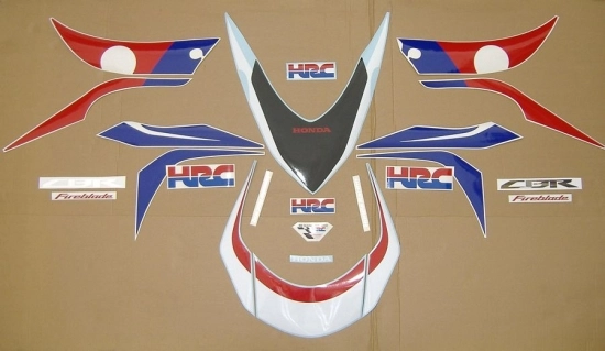 Honda CBR 1000RR 2009 - HRC - Aufkleber-Dekor