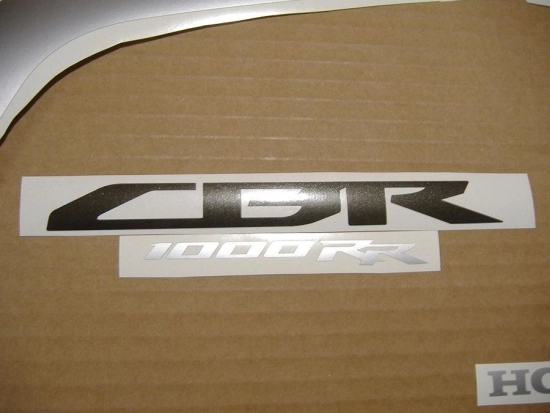 Restoration Sticker for Honda CBR 1000RR 2009 - White