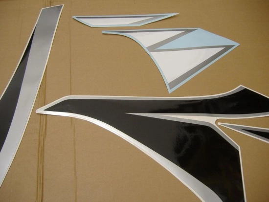 Restauration Aufkleber-Set für Honda CBR 1000RR 2010 in Weiß/Schwarz