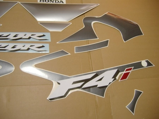 Honda CBR 600 F4i 2004 - Silver/Grey - Sticker-Decals