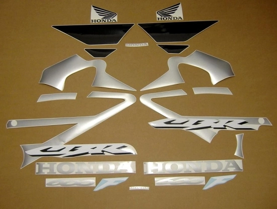 Restoration Sticker for Honda CBR 600 F4 2006 in Silver/Black