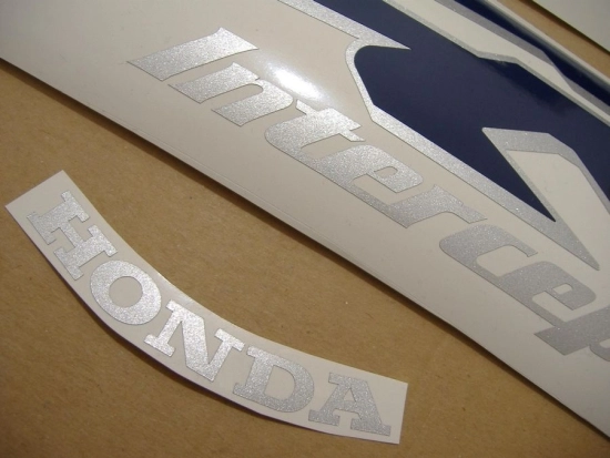 Honda VFR 800i 1999 with Blue US Replica Decal