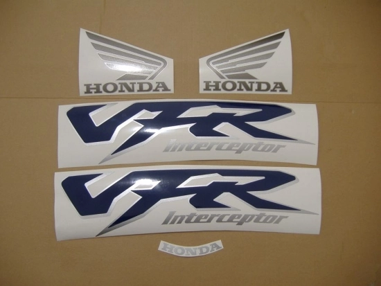 Honda VFR 800i 1999 - Blue US - Sticker-Decals