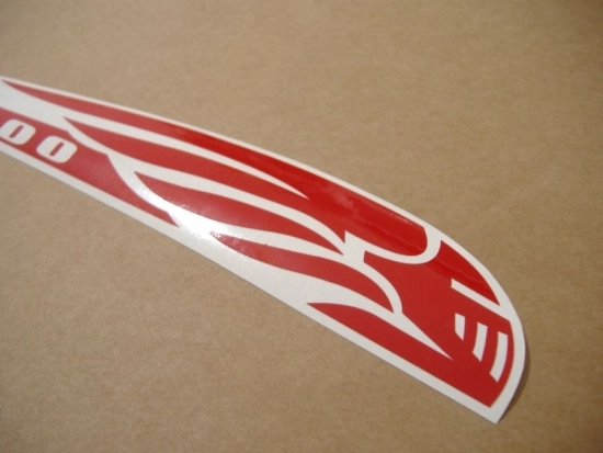 Restoration Sticker for Honda VTX 1800 in Red