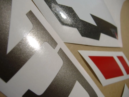 Honda CBR 600 F4i 2002 - Silver/Black - Sticker-Decals