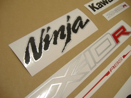 Kawasaki ZX-10R 2013 - Rot ABS - Aufkleber-Dekor
