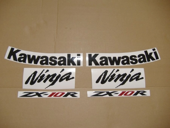 Kawasaki ZX-10R 2008 - Orange - Aufkleber-Dekor
