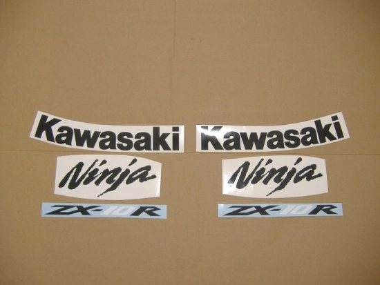 Kawasaki ZX-10R 2008 - Green - Sticker-Decals
