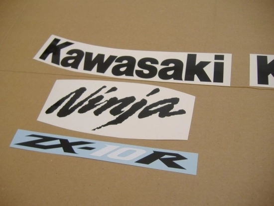 Kawasaki ZX-10R 2008 - Green - Sticker-Decals