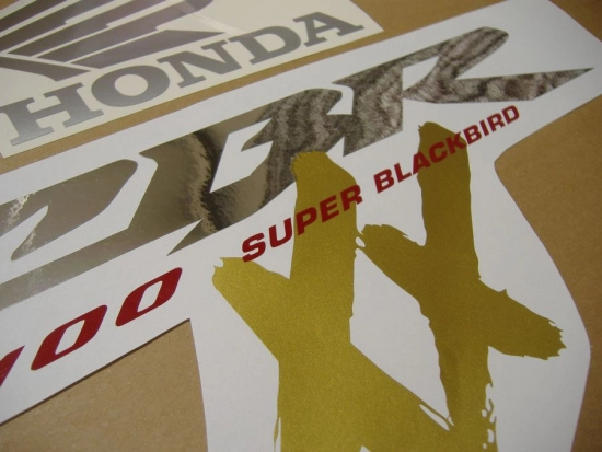 Honda CBR 1100XX 2000 - Blau - Aufkleber-Dekor
