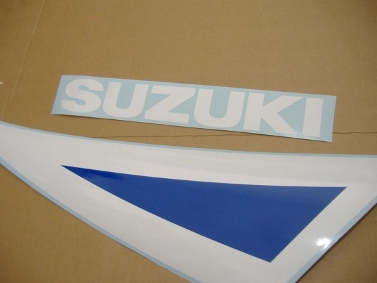 Suzuki GSX-R 1000 2003 - White/Blue - Sticker-Decals